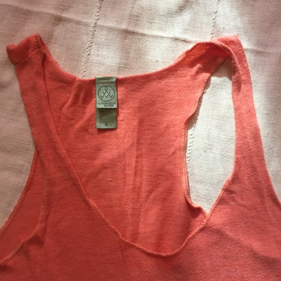 Alternative Earth Heather Peach Racerback Tank - Picture 3 of 5